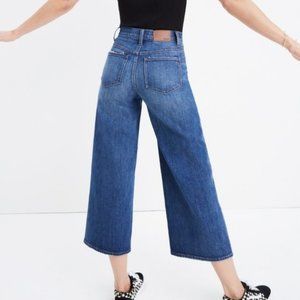 Madewell | Bainbridge High Rise Wide-Leg Crop 26R - DC